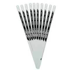 Stanley LAME DE SCIE A METAUX - CARTE 10 LAMES BIMETAL FATMAX 10 DENTS
