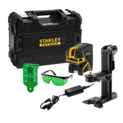 Stanley NIVEAU LASER CROIX + 5 POINTS - SCPG5 VERT - FATMAX (LI-ION)