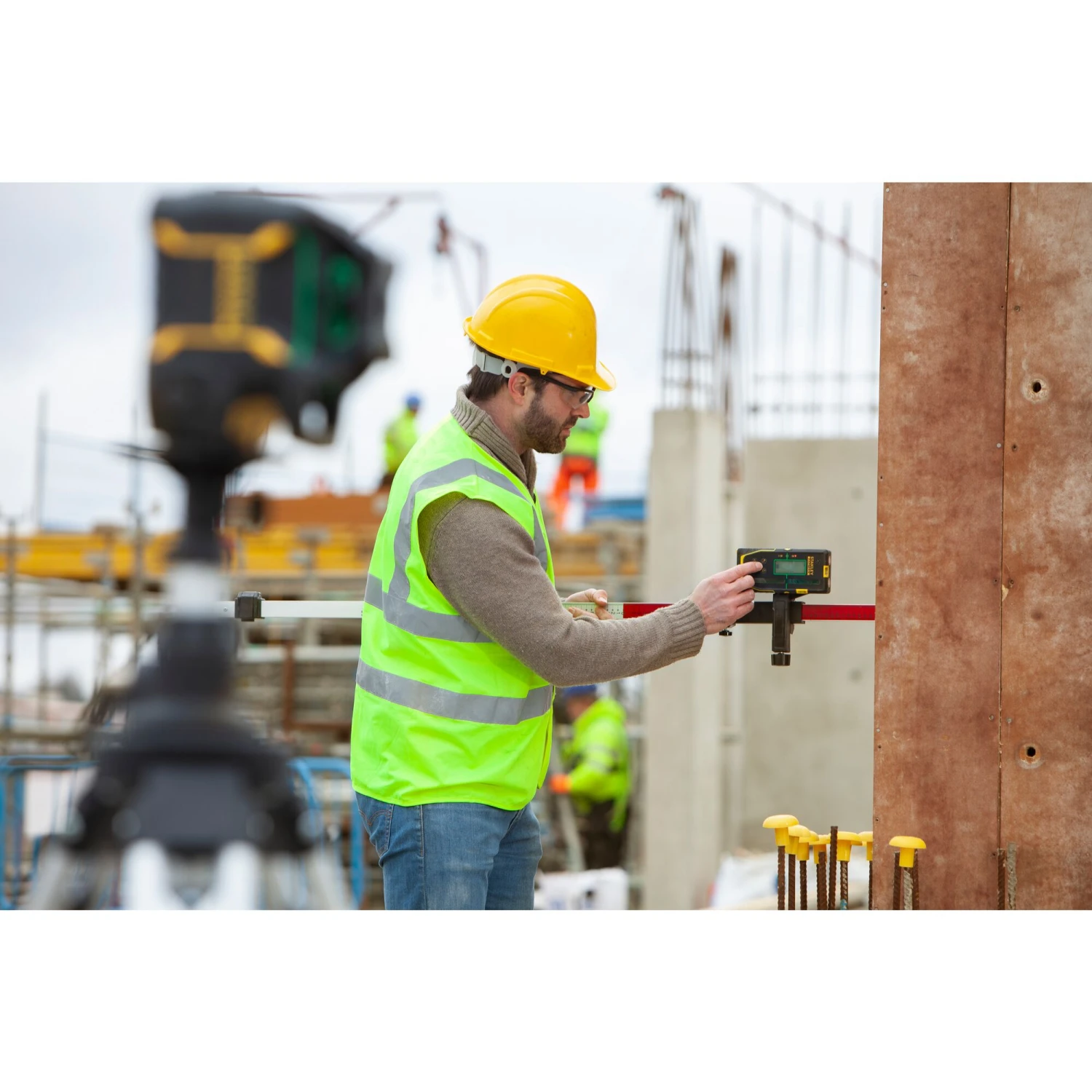 Stanley CELLULE DE DÉTECTION NUMÉRIQUE SCNG FATMAX POUR LASER ROTATIF VERT 10 Stanley CELLULE DE DÉTECTION NUMÉRIQUE SCNG FATMAX POUR LASER ROTATIF VERT – Image 10