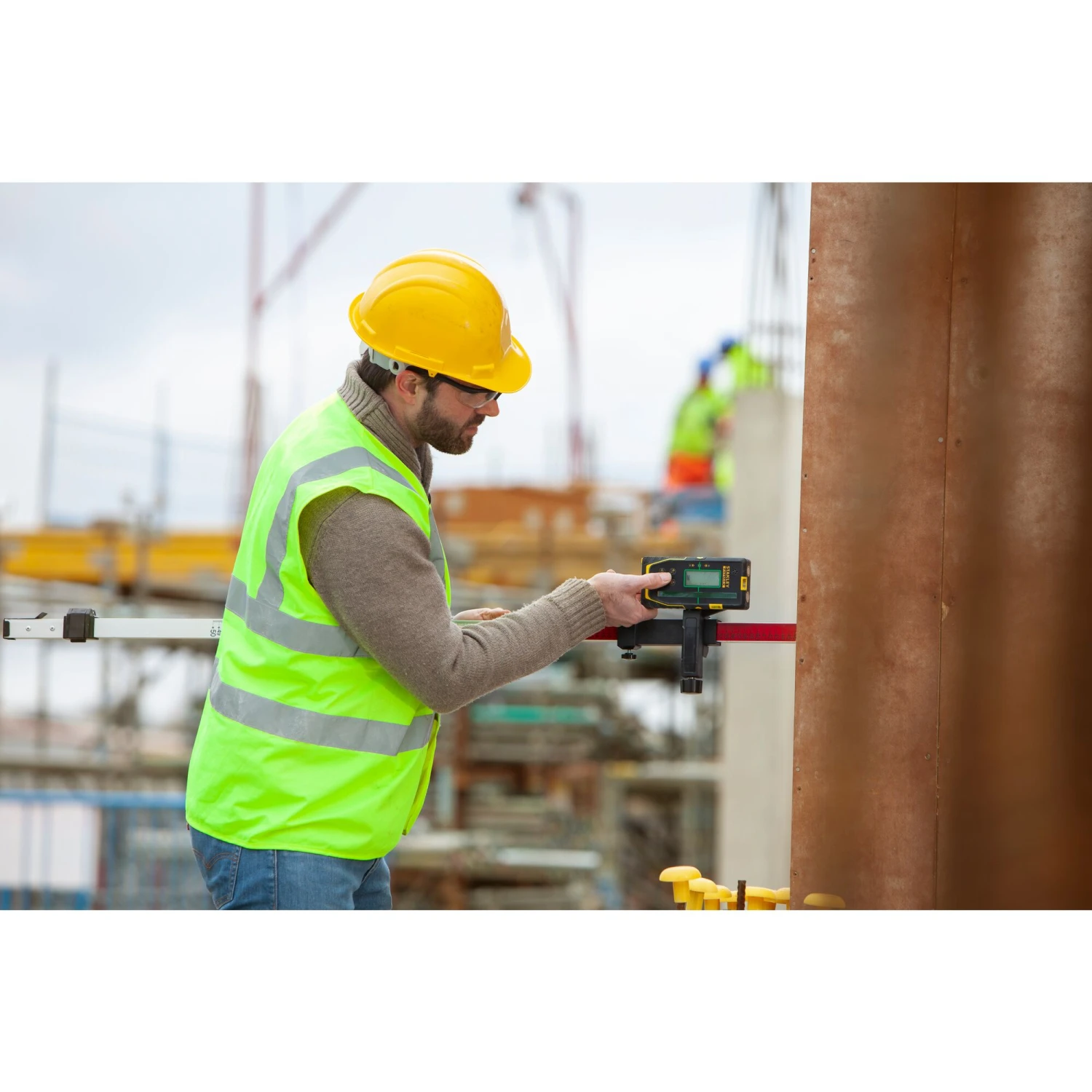 Stanley CELLULE DE DÉTECTION NUMÉRIQUE SCNG FATMAX POUR LASER ROTATIF VERT 11 Stanley CELLULE DE DÉTECTION NUMÉRIQUE SCNG FATMAX POUR LASER ROTATIF VERT – Image 11