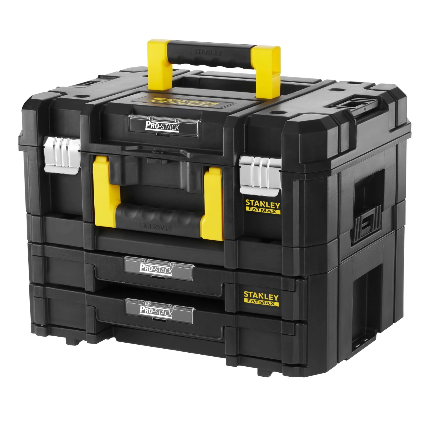 Stanley KIT MALLETTE + MALLETTE 2 TIROIRS PRO-STACK™ FATMAX 1 Stanley KIT MALLETTE + MALLETTE 2 TIROIRS PRO-STACK™ FATMAX