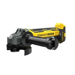 Meuleuse 125mm BRUSHLESS - 18V - Ø 125mm, 8500 Trs/min, Poignée Latérale 3 Positions, Interrupteur De Verrouillage - Gamme V20 - STANLEY FATMAX, SFMCG700B-XJ