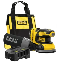 Ponceuse Excentrique - 18V - 12000 Trs/min, 125 Mm, Diamètre D'orbite 5,2mm - Gamme V20 - STANLEY FATMAX, SFMCW220D1S-QW