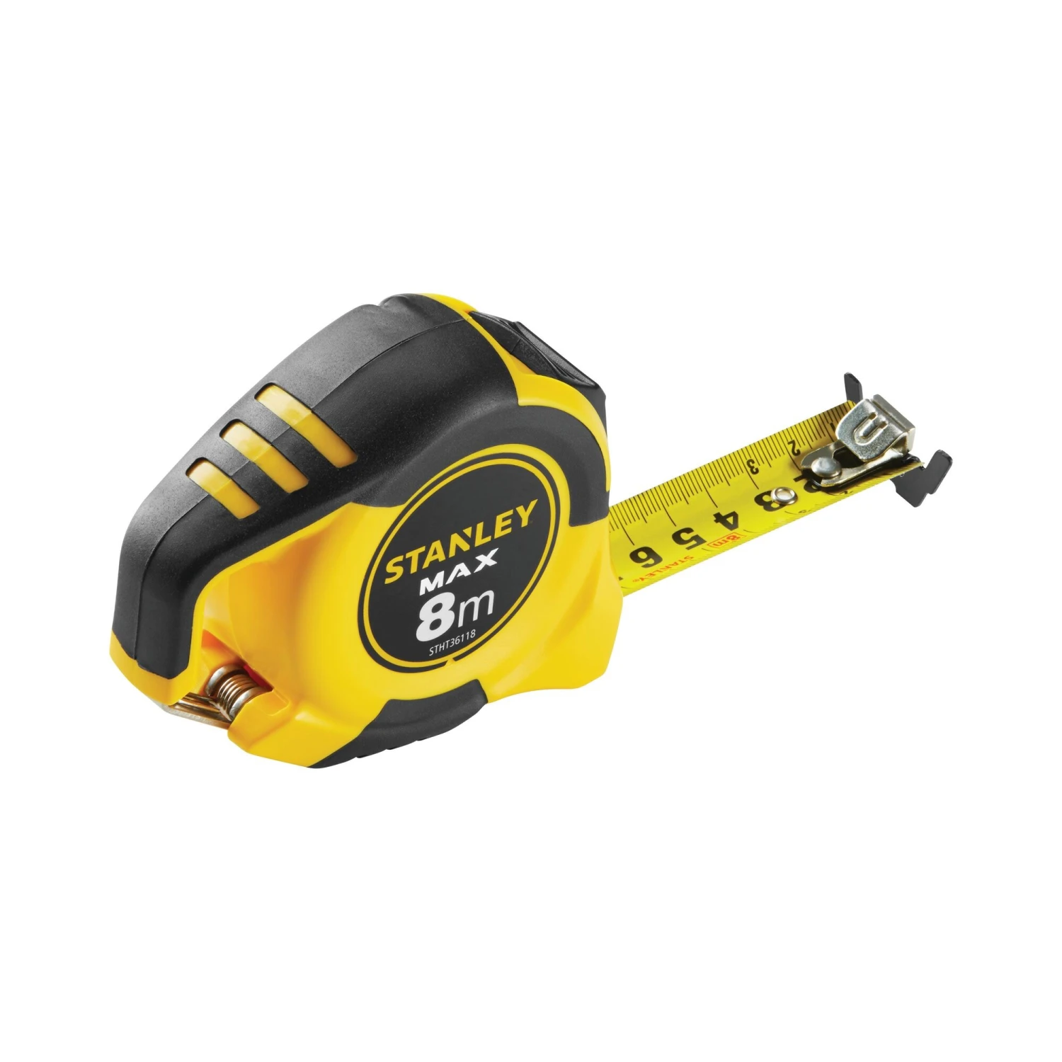 Stanley MESURE DOUBLE MARQUAGE MAGNETIQUE 8M X 25MM MAX 1 Stanley MESURE DOUBLE MARQUAGE MAGNETIQUE 8M X 25MM MAX