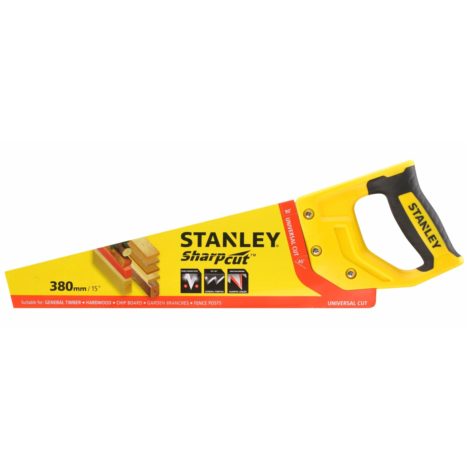 Stanley SCIE EGOINE SHARPCUT COUPE DE DEBIT 380MM 9 Stanley SCIE EGOINE SHARPCUT COUPE DE DEBIT 380MM – Image 9