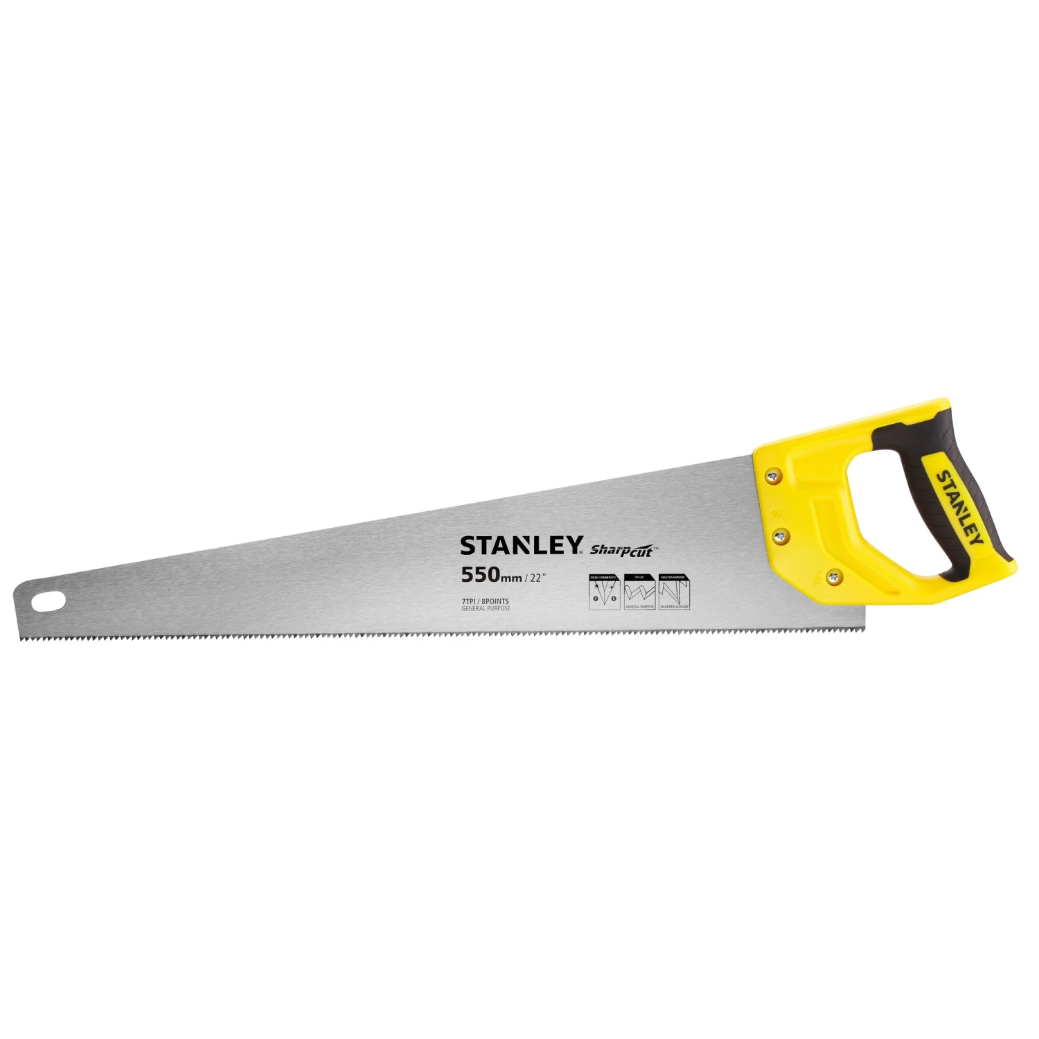 Stanley SCIE EGOINE SHARPCUT COUPE DE DEBIT 550MM 2 Stanley SCIE EGOINE SHARPCUT COUPE DE DEBIT 550MM – Image 2