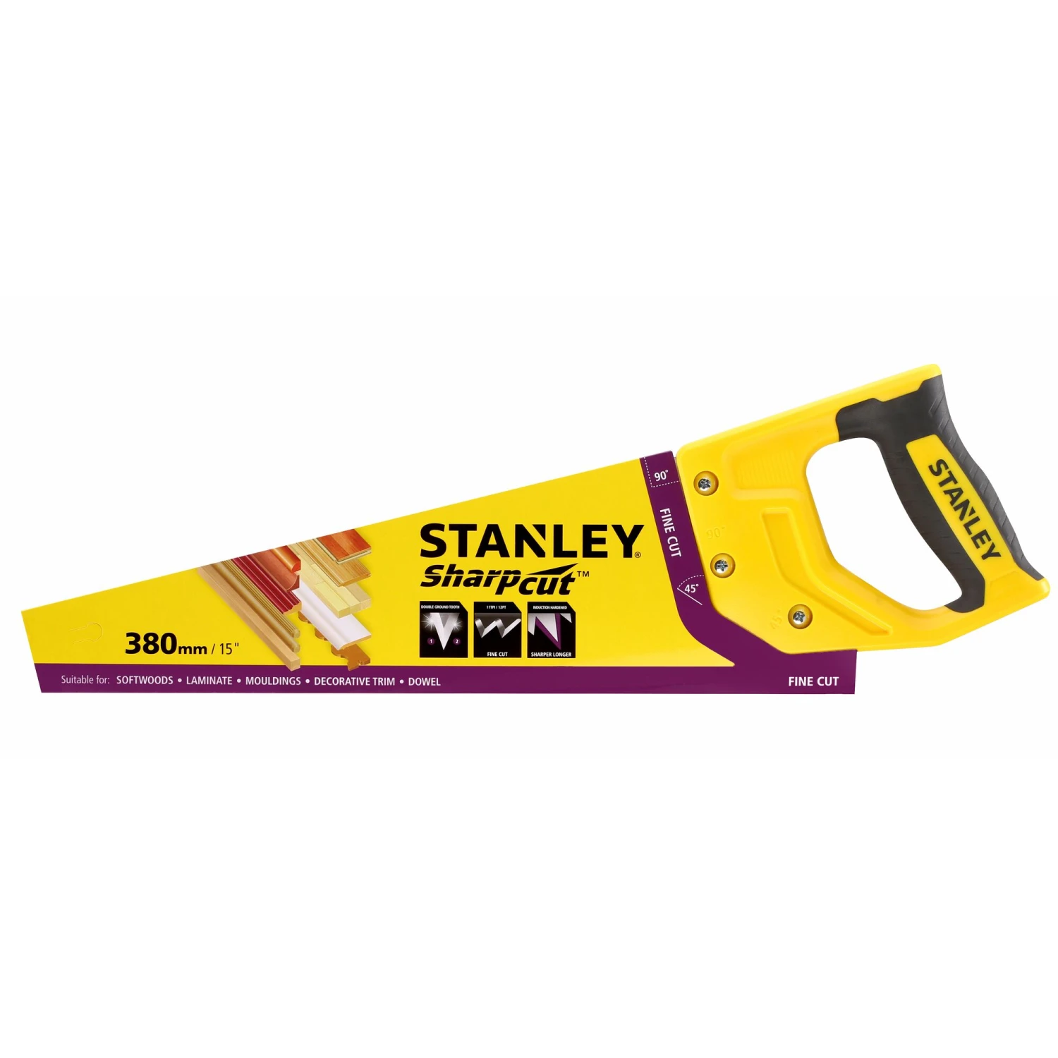 Stanley SCIE EGOINE SHARPCUT COUPE FINE 380MM 7 Stanley SCIE EGOINE SHARPCUT COUPE FINE 380MM – Image 7