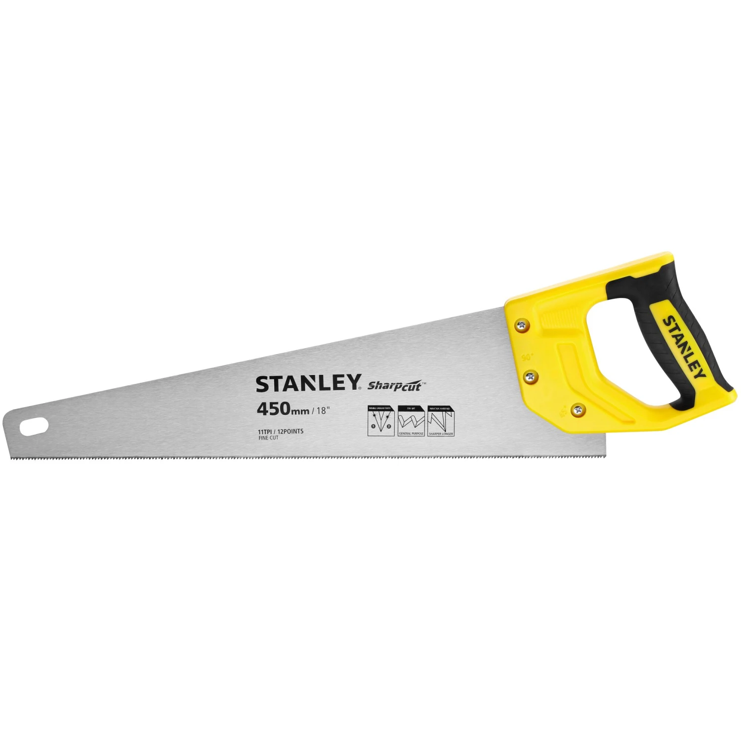 Stanley SCIE EGOINE SHARPCUT COUPE FINE 450MM 2 Stanley SCIE EGOINE SHARPCUT COUPE FINE 450MM – Image 2