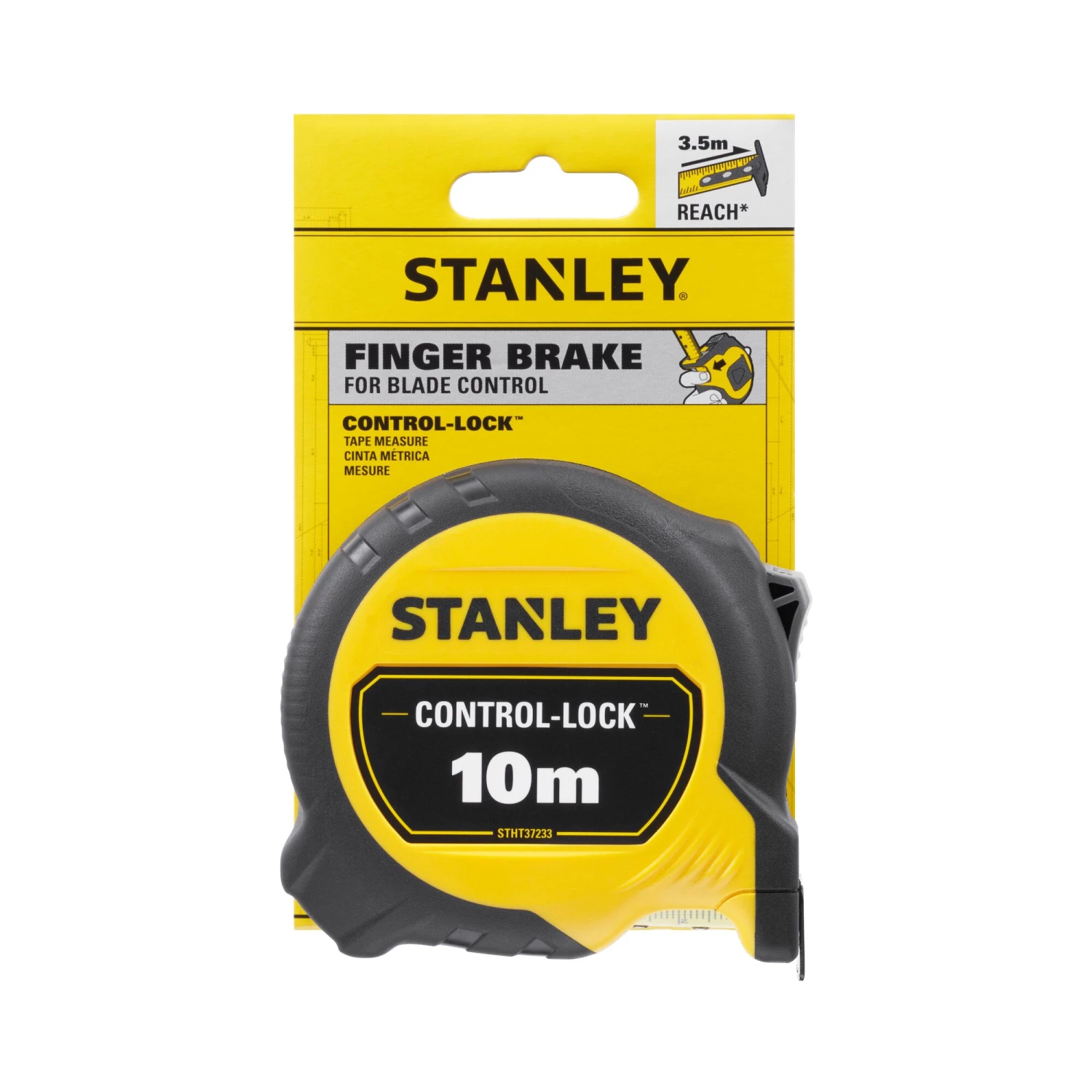 MESURE 10M X 25MM DOUBLE MARQUAGE MAGNÉTIQUE STANLEY® CONTROL-LOCK™ 15 MESURE 10M X 25MM DOUBLE MARQUAGE MAGNÉTIQUE STANLEY® CONTROL-LOCK™ – Image 15