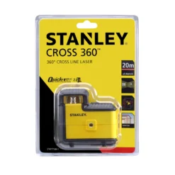 Stanley NIVEAU LASER 360° CROSS360 - ROUGE -STANLEY Boutique STHT77504 1 P1